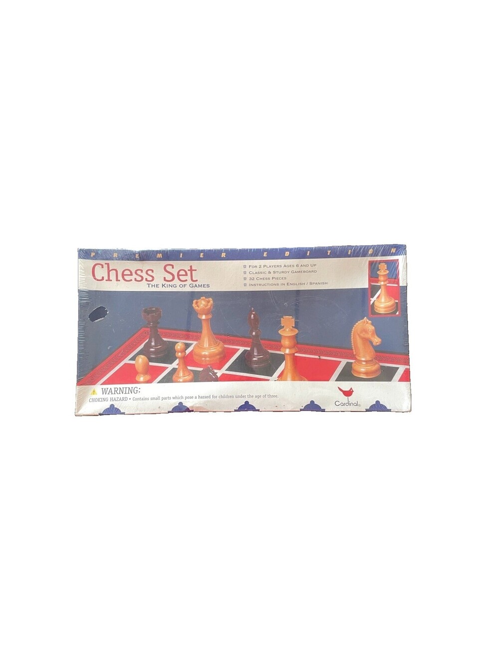 Cardinal Boardgame Chess Set 1998 Vintage Sealed